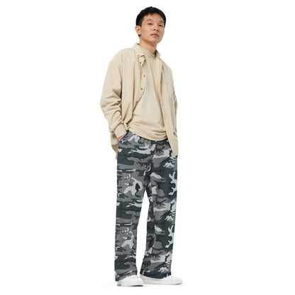 Chinese Type 99 Airborne Urban CAMO unisex wide-leg pants - Wide-leg Pants