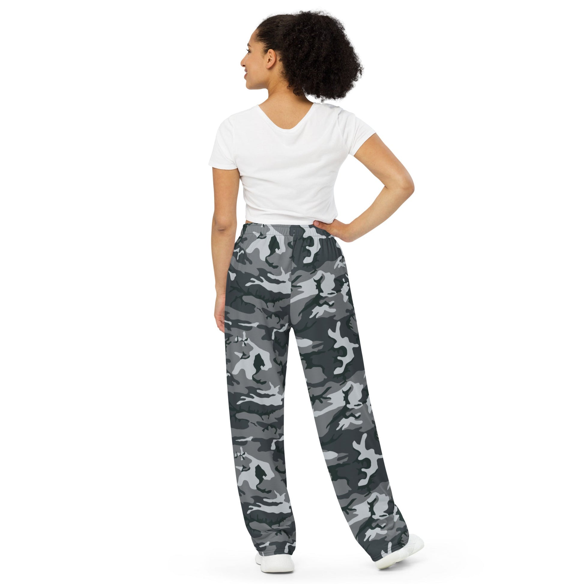 Chinese Type 99 Airborne Urban CAMO unisex wide-leg pants - Wide-leg Pants