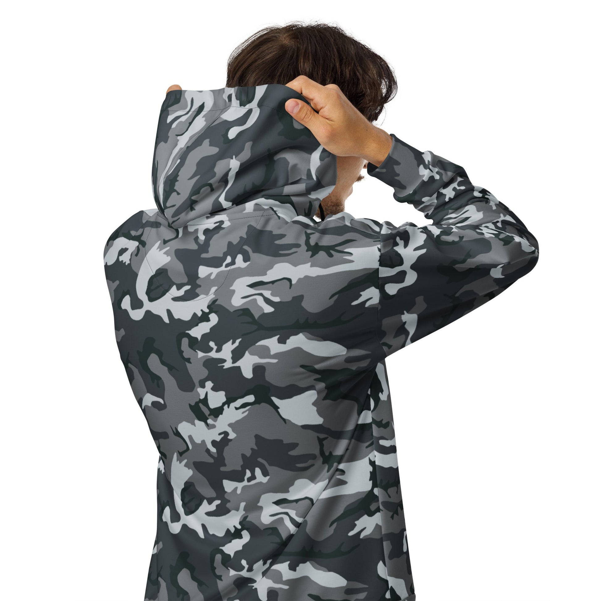 Chinese Type 99 Airborne Urban CAMO Unisex zip hoodie - Zip Hoodies
