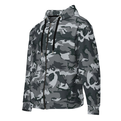 Chinese Type 99 Airborne Urban CAMO Unisex zip hoodie - Zip Hoodies