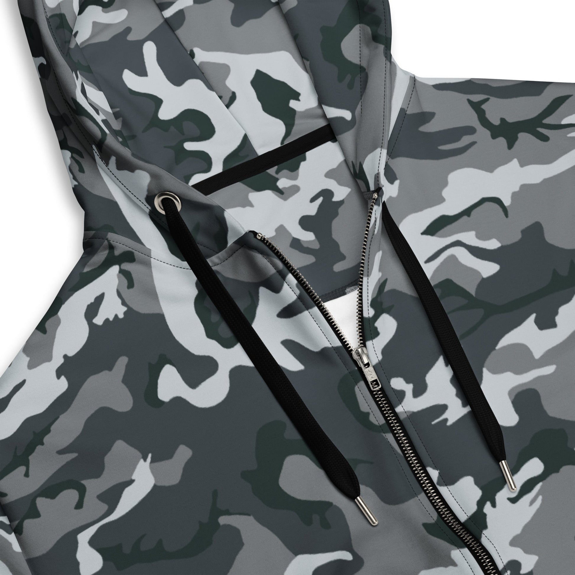 Chinese Type 99 Airborne Urban CAMO Unisex zip hoodie - Zip Hoodies