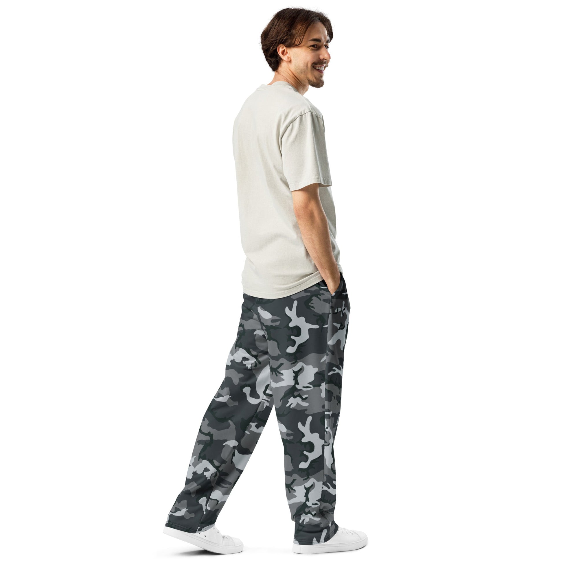 Chinese Type 99 Airborne Urban CAMO Wide-leg joggers - Joggers