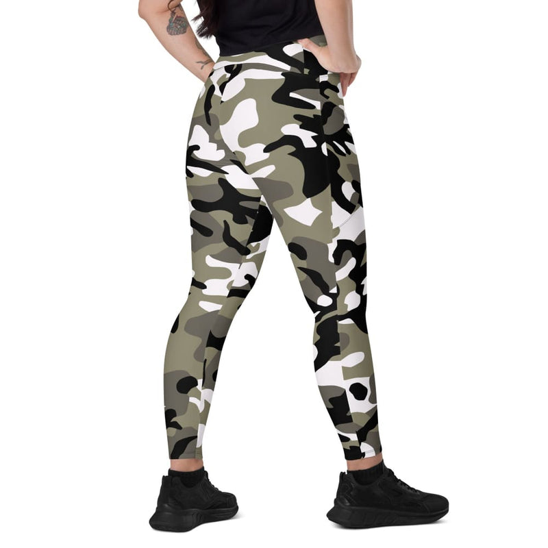 Chinese PLA Type 99 Airborne Urban CAMO Women’s Leggings with pockets - 2XS