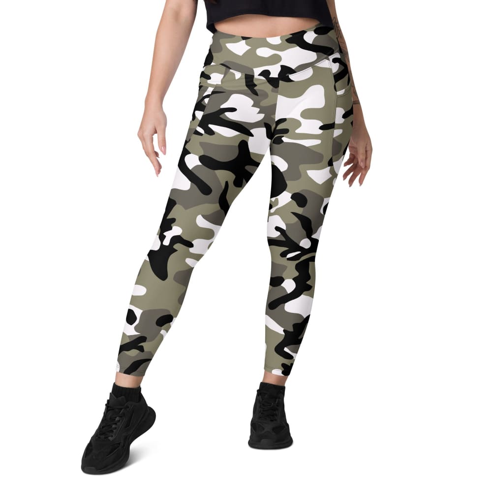 Chinese PLA Type 99 Airborne Urban CAMO Women’s Leggings with pockets