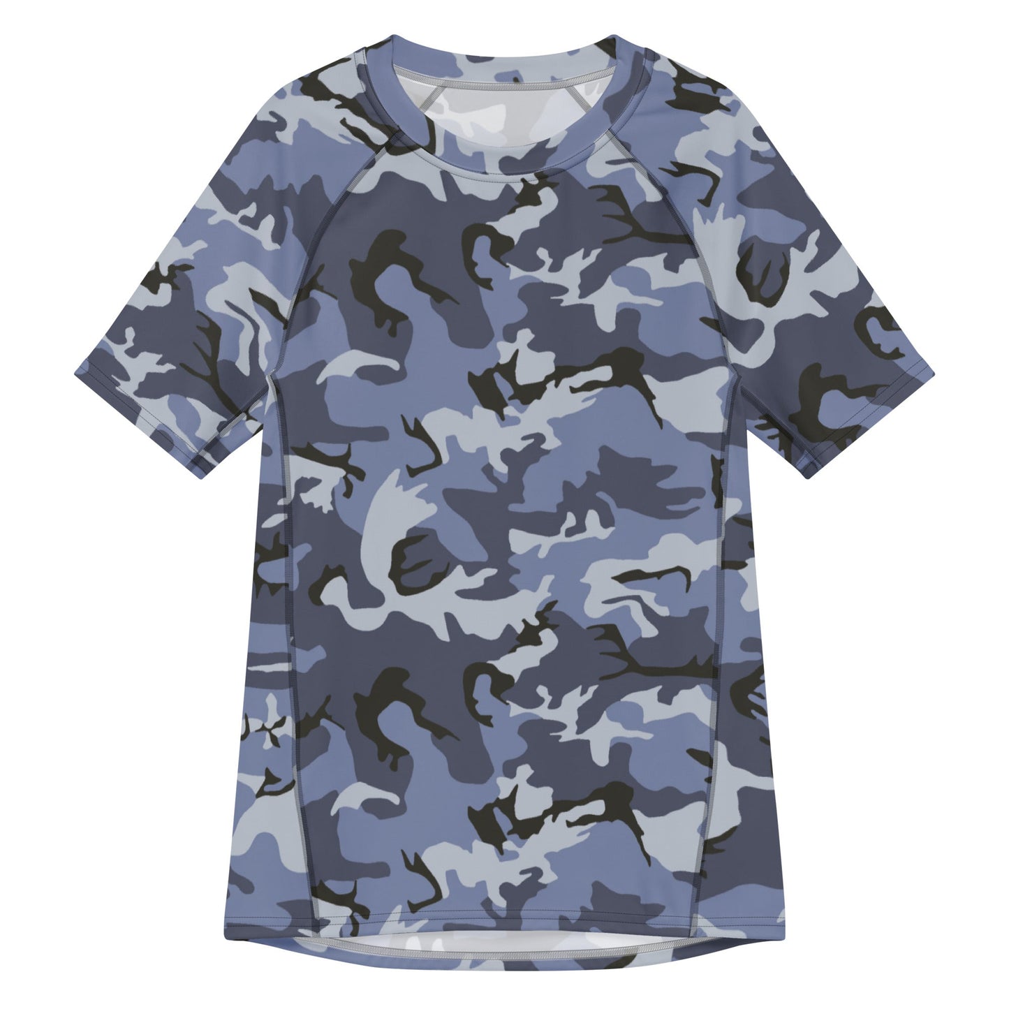 Chinese Type 99 Marine CAMO Mens Short-Sleeve Rash Guard - 2XS - Short-sleeve Guards