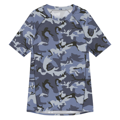 Chinese Type 99 Marine CAMO Mens Short-Sleeve Rash Guard - 2XS - Short-sleeve Guards