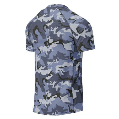 Chinese Type 99 Marine CAMO Mens Short-Sleeve Rash Guard - Short-sleeve Guards