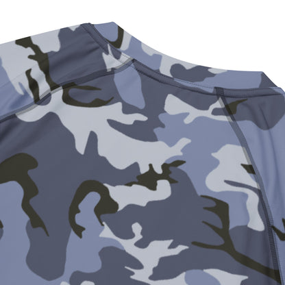 Chinese Type 99 Marine CAMO Mens Short-Sleeve Rash Guard - Short-sleeve Guards