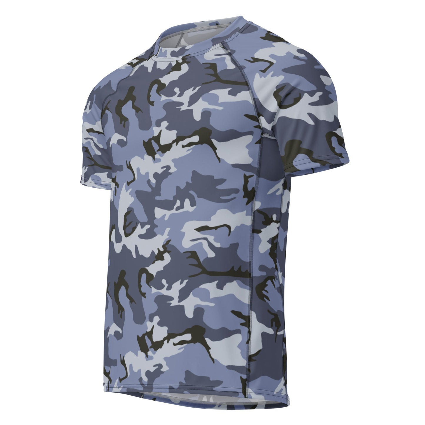 Chinese Type 99 Marine CAMO Mens Short-Sleeve Rash Guard - Short-sleeve Guards