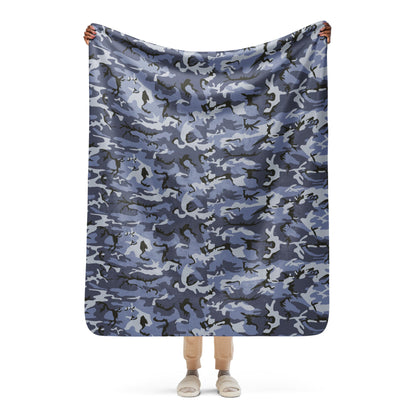 Chinese Type 99 Marine CAMO Sherpa blanket - 50″×60″ - Blankets