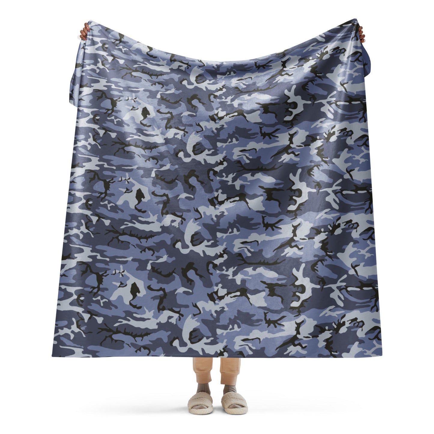 Chinese Type 99 Marine CAMO Sherpa blanket - 60″×80″ - Blankets