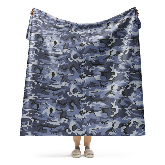 Chinese Type 99 Marine CAMO Sherpa blanket - 60″×80″ - Blankets