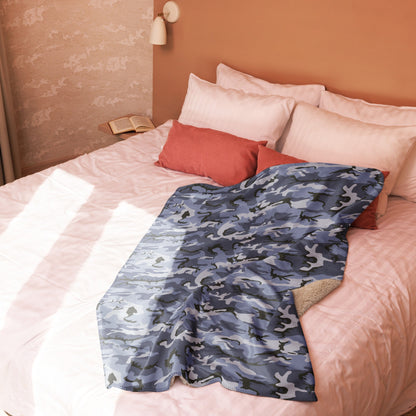 Chinese Type 99 Marine CAMO Sherpa blanket - Blankets
