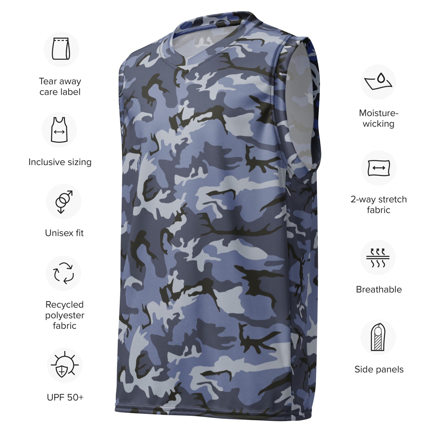 Chinese Type 99 Marine CAMO unisex basketball jersey - Basketball Jerseys