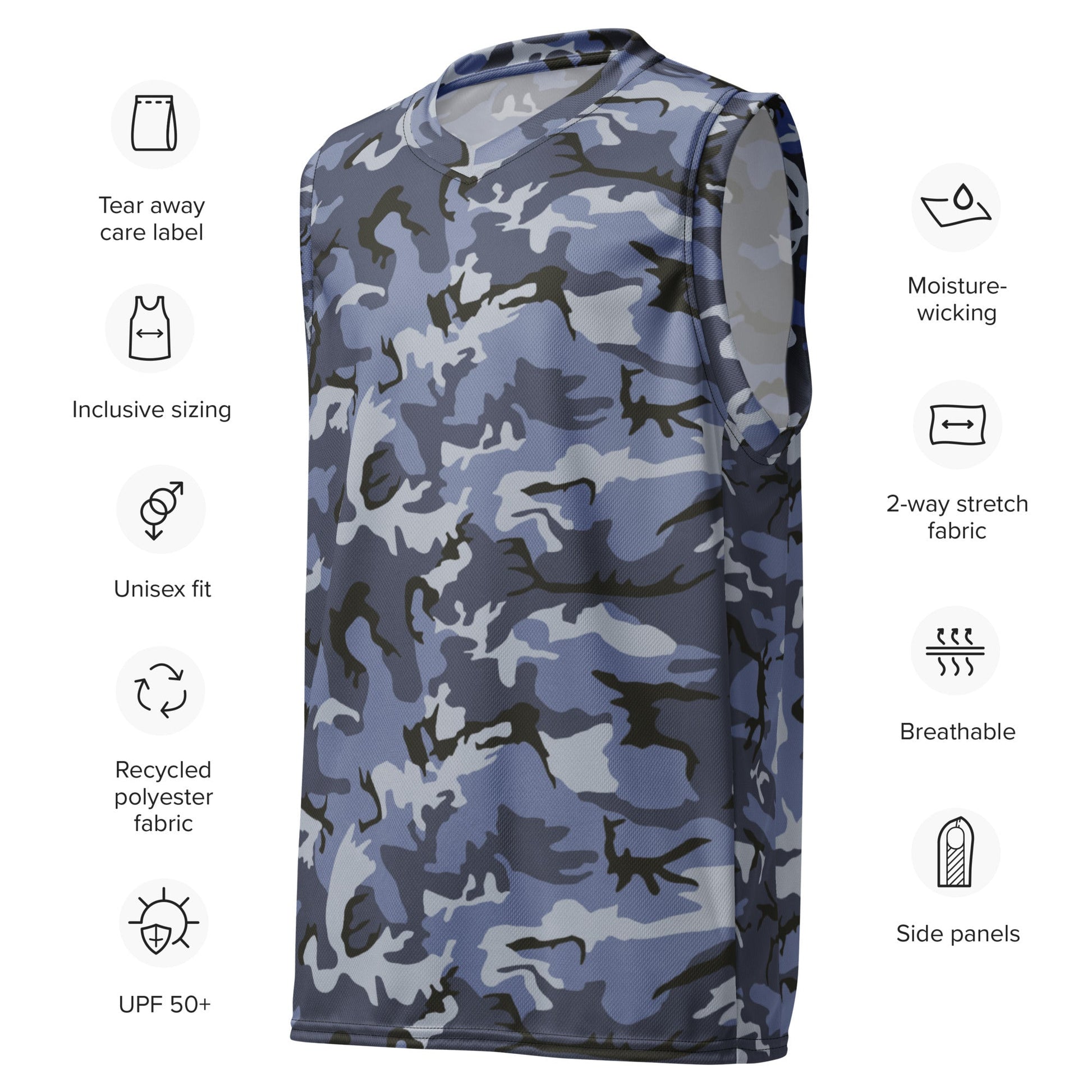 Chinese Type 99 Marine CAMO unisex basketball jersey - Basketball Jerseys