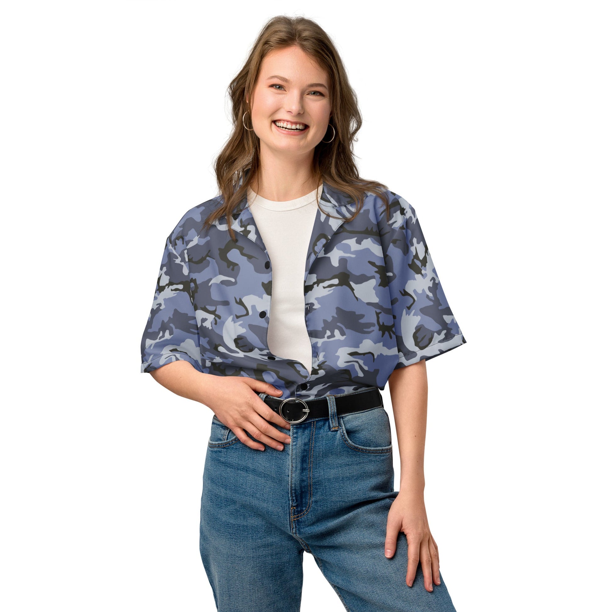 Chinese Type 99 Marine CAMO Unisex button shirt - Button Shirts