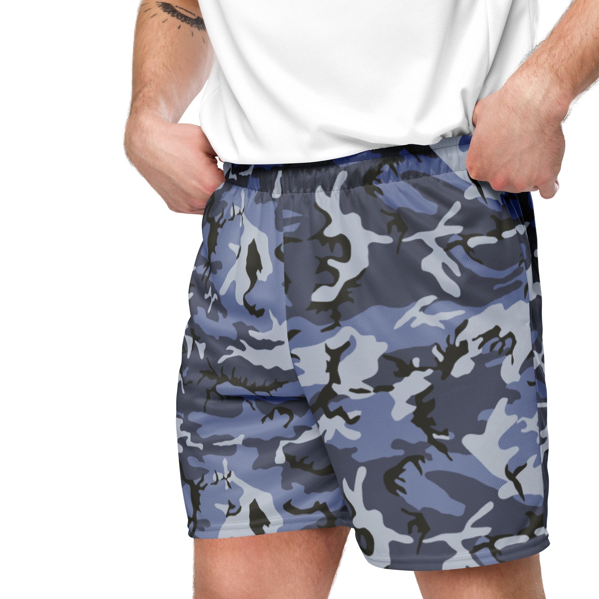 Chinese Type 99 Marine CAMO Unisex mesh shorts - Mesh Shorts