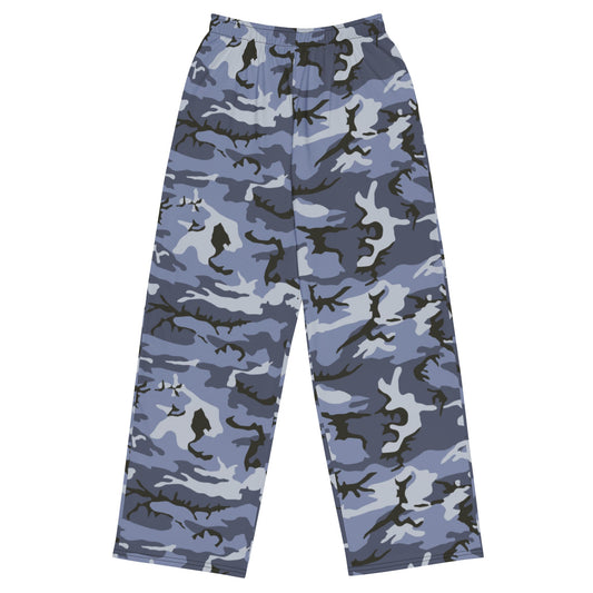 Chinese Type 99 Marine CAMO unisex wide-leg pants - 2XS - Wide-leg Pants