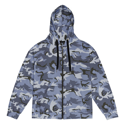 Chinese Type 99 Marine CAMO Unisex zip hoodie - 2XS - Zip Hoodies