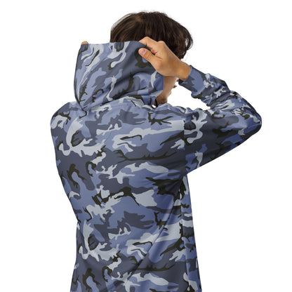 Chinese Type 99 Marine CAMO Unisex zip hoodie - Zip Hoodies
