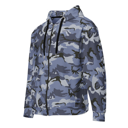 Chinese Type 99 Marine CAMO Unisex zip hoodie - Zip Hoodies