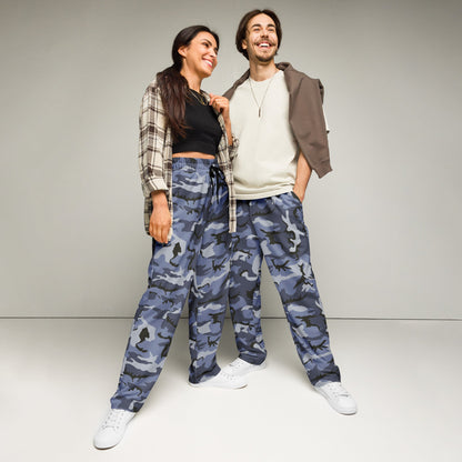 Chinese Type 99 Marine CAMO Unisex Wide-Leg Joggers - 2XS