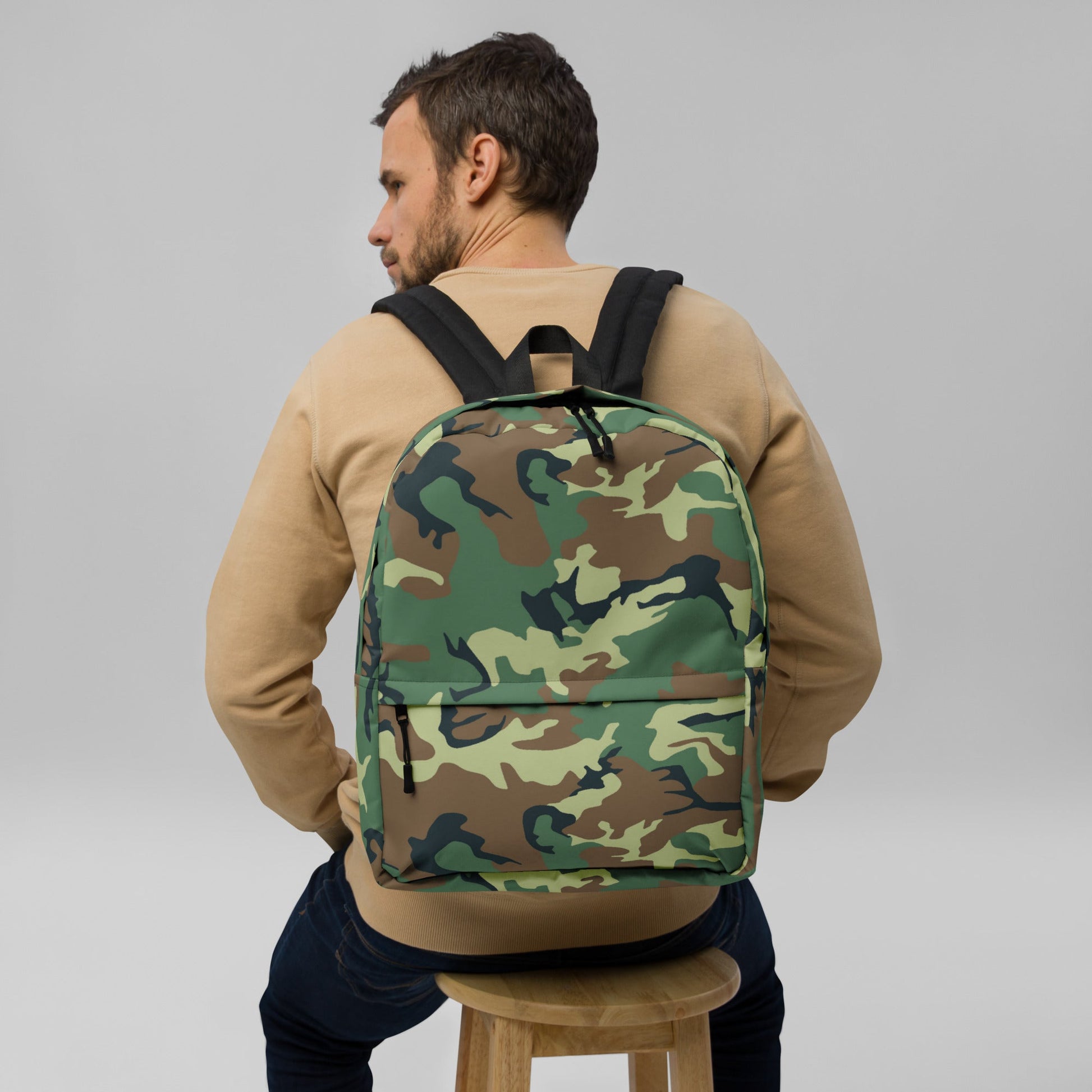Chinese Type 99 Woodland CAMO Backpack - Backpacks