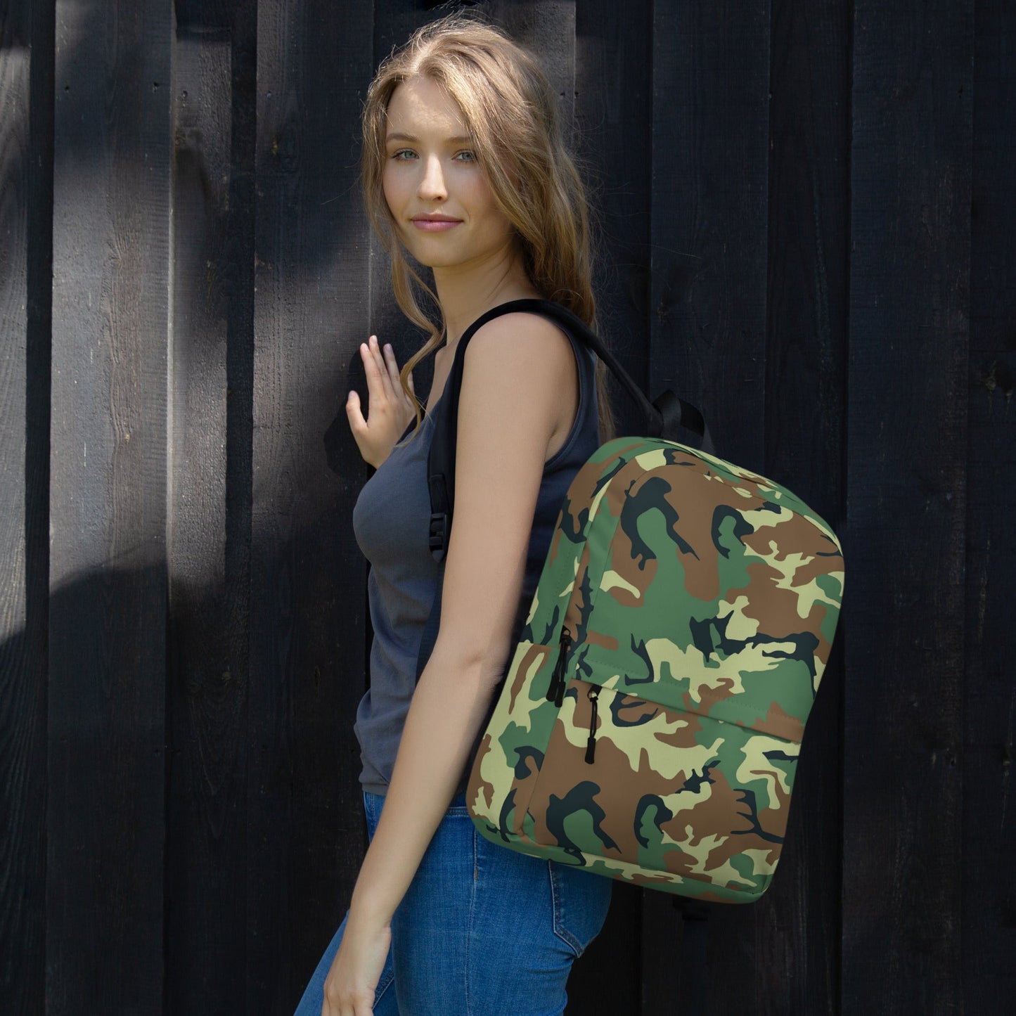 Chinese Type 99 Woodland CAMO Backpack - Backpacks