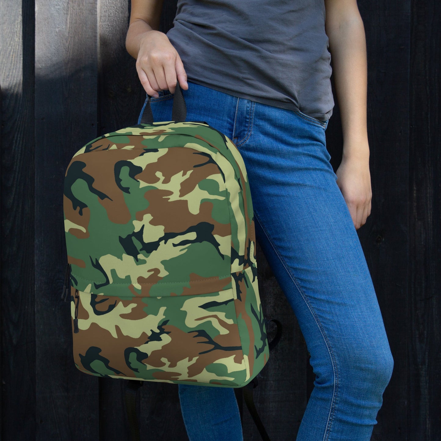 Chinese Type 99 Woodland CAMO Backpack - Backpacks