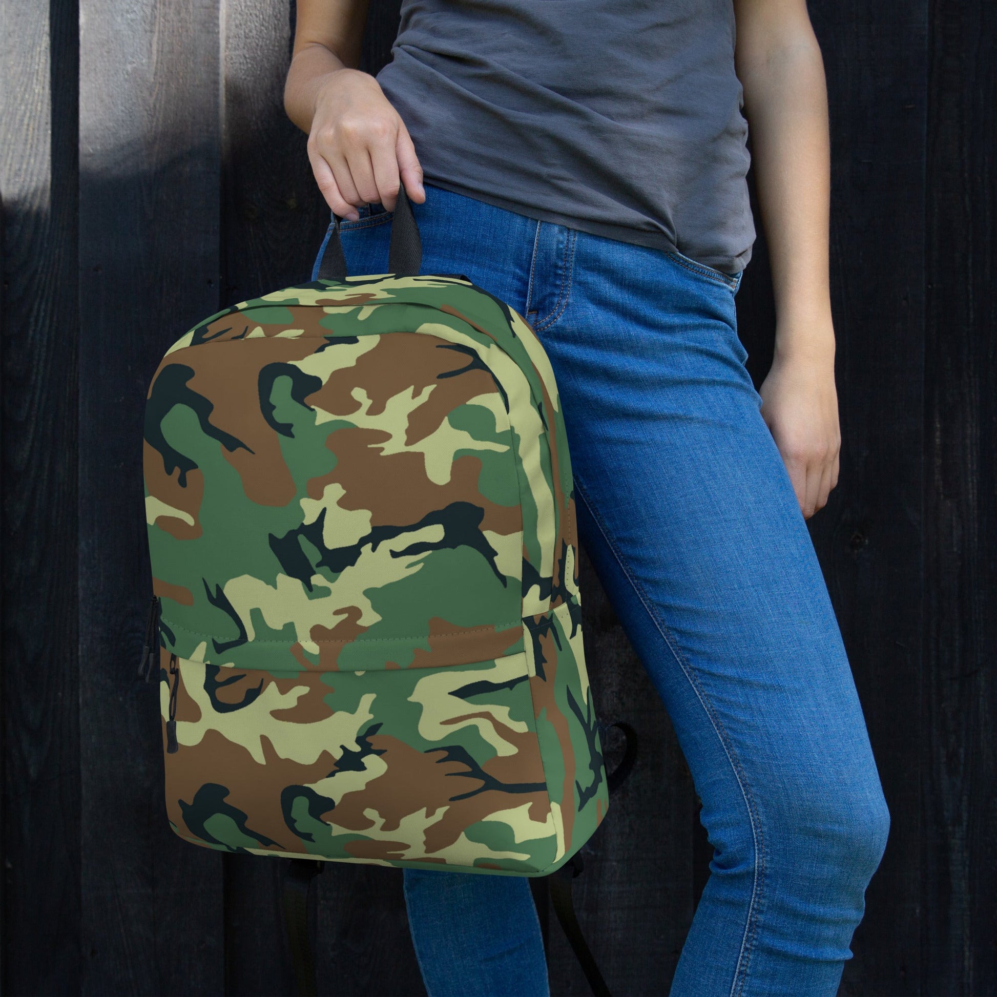 Chinese Type 99 Woodland CAMO Backpack - Backpacks