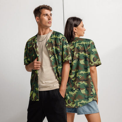 Chinese Type 99 Woodland CAMO baseball jersey - 2XS - Baseball Jerseys