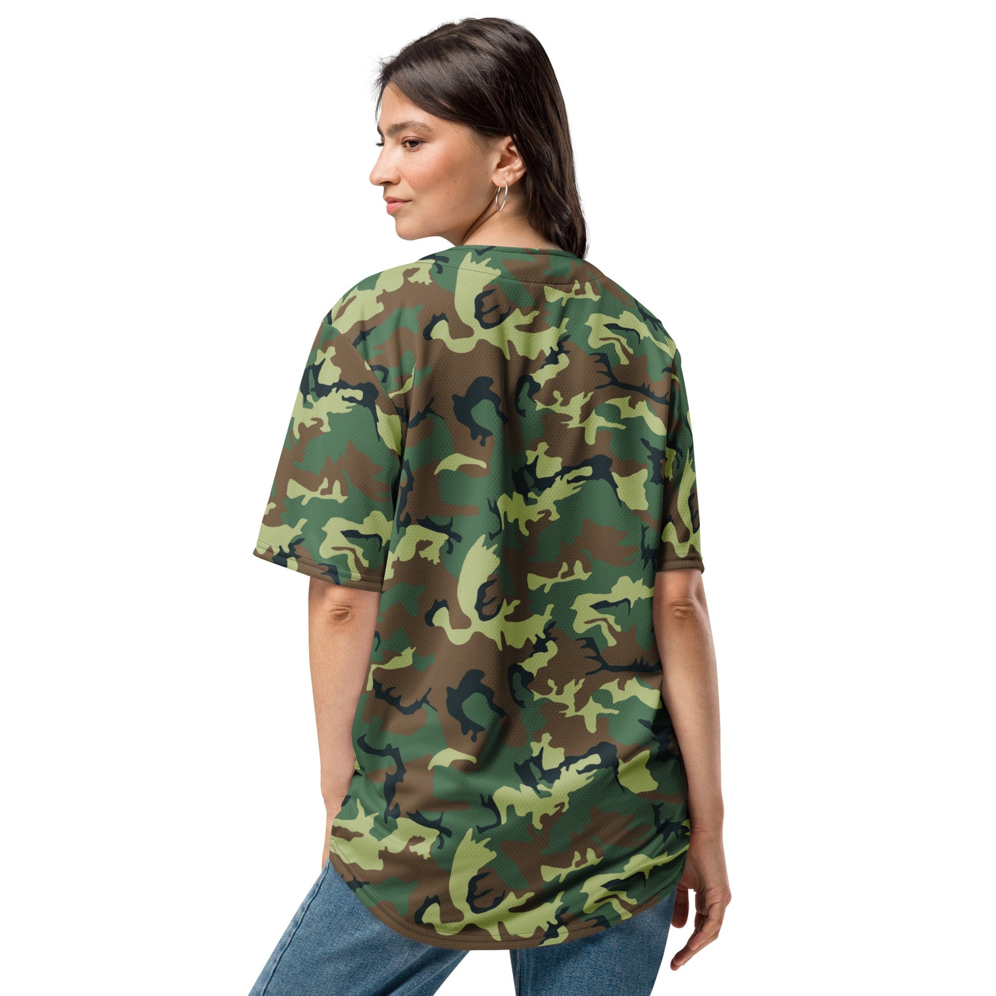 Chinese Type 99 Woodland CAMO baseball jersey - Baseball Jerseys