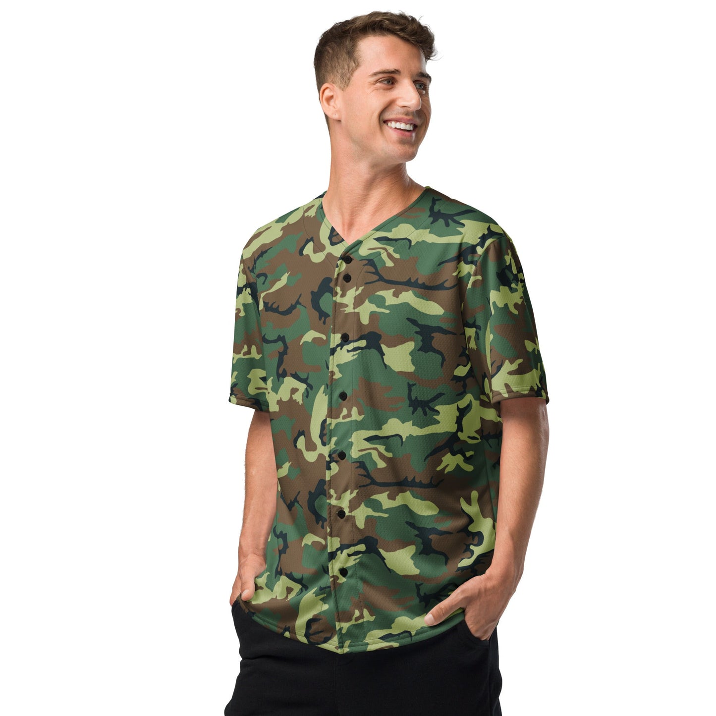 Chinese Type 99 Woodland CAMO baseball jersey - Baseball Jerseys