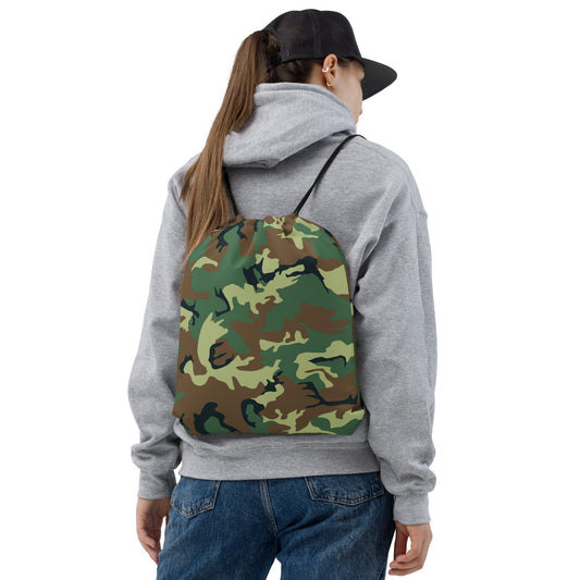 Chinese Type 99 Woodland CAMO Drawstring Bag - Bags
