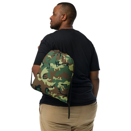 Chinese Type 99 Woodland CAMO Drawstring Bag - Bags