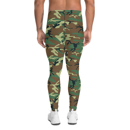 Chinese Type 99 Woodland CAMO Mens Leggings