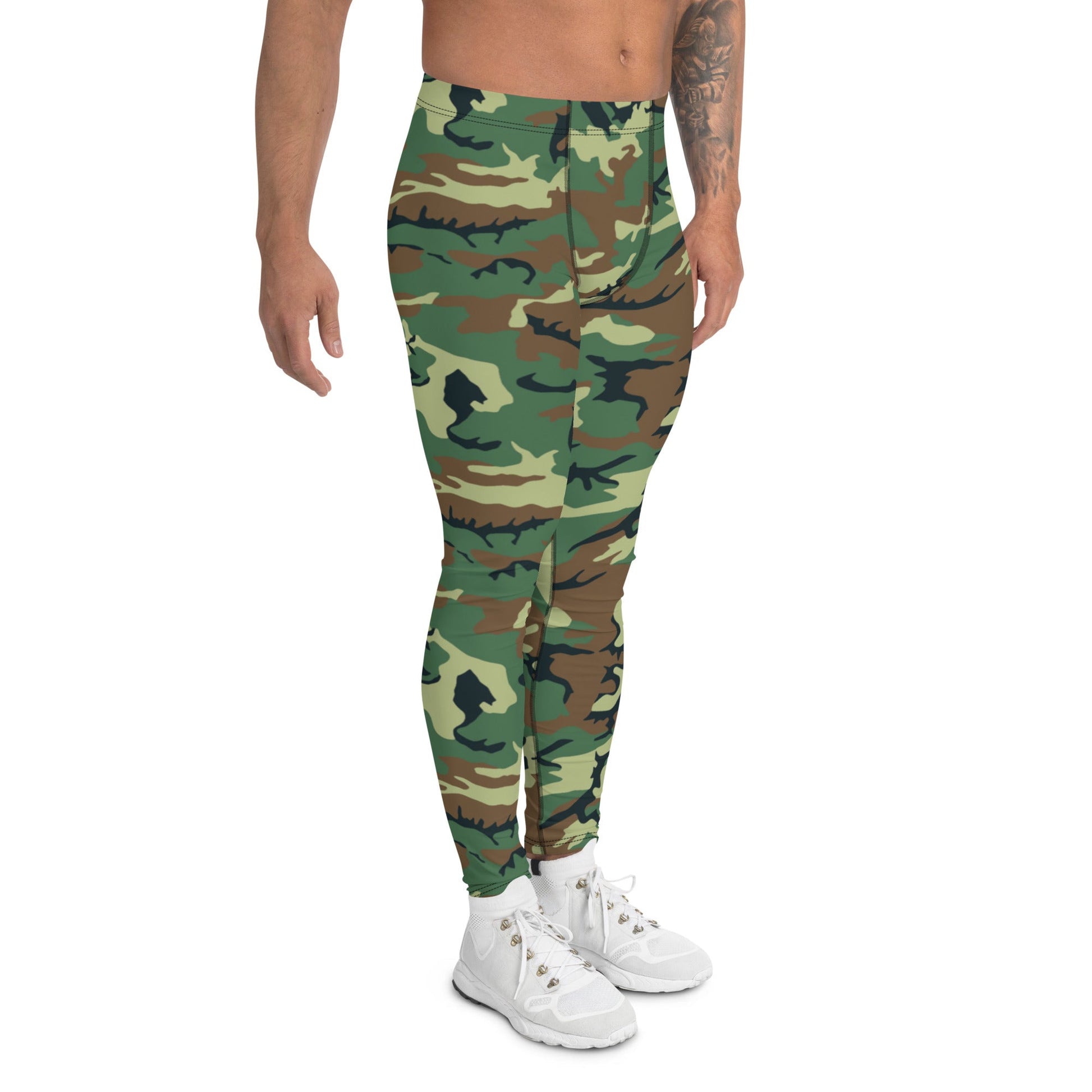Chinese Type 99 Woodland CAMO Mens Leggings