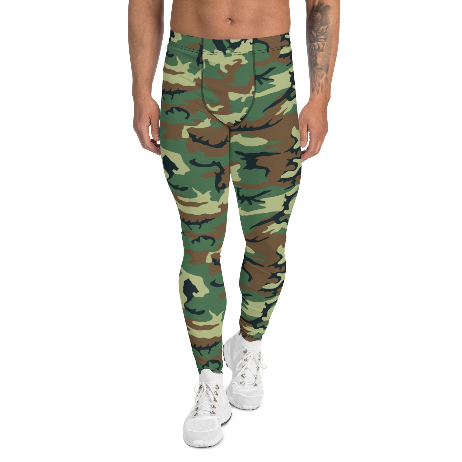 Chinese Type 99 Woodland CAMO Mens Leggings - XS