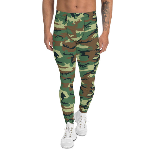 Chinese Type 99 Woodland CAMO Mens Leggings - XS
