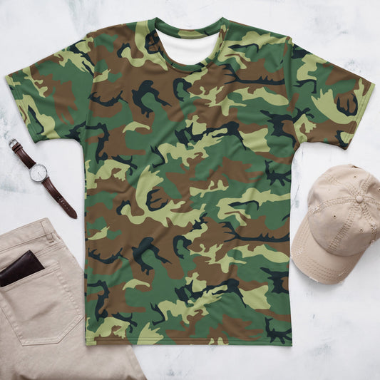 Chinese Type 99 Woodland CAMO Mens t-shirt - XS - T-Shirts