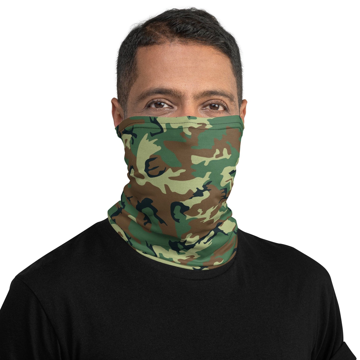 Chinese Type 99 Woodland CAMO Neck Gaiter Gaiters