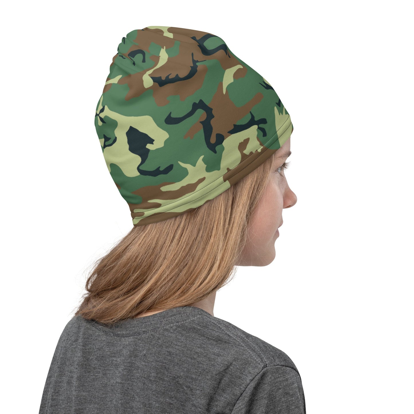 Chinese Type 99 Woodland CAMO Neck Gaiter Gaiters