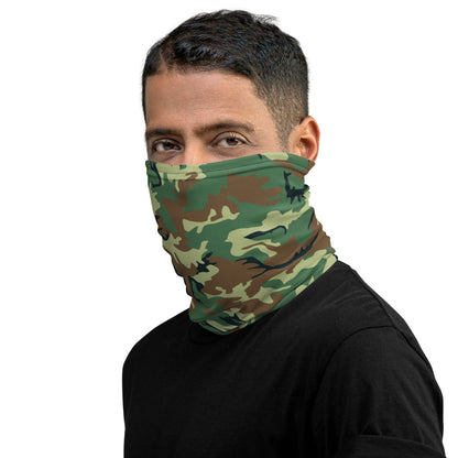Chinese Type 99 Woodland CAMO Neck Gaiter Gaiters