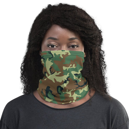 Chinese Type 99 Woodland CAMO Neck Gaiter Gaiters