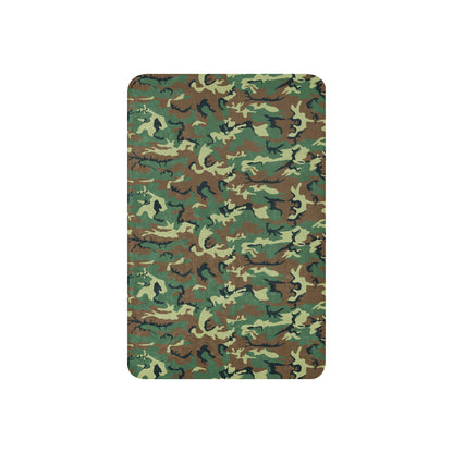 Chinese Type 99 Woodland CAMO Sherpa blanket - Blankets