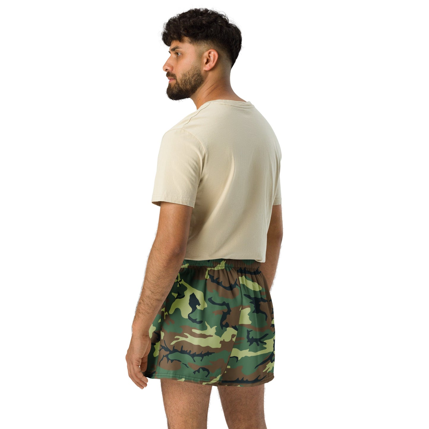 Chinese Type 99 Woodland CAMO Unisex Athletic Shorts