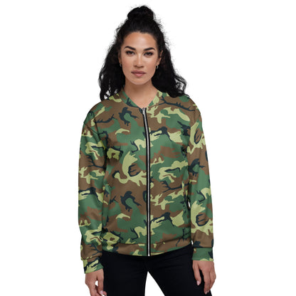 Chinese Type 99 Woodland CAMO Unisex Bomber Jacket