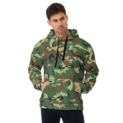 Chinese Type 99 Woodland CAMO Unisex Hoodie - 2XS - Hoodies