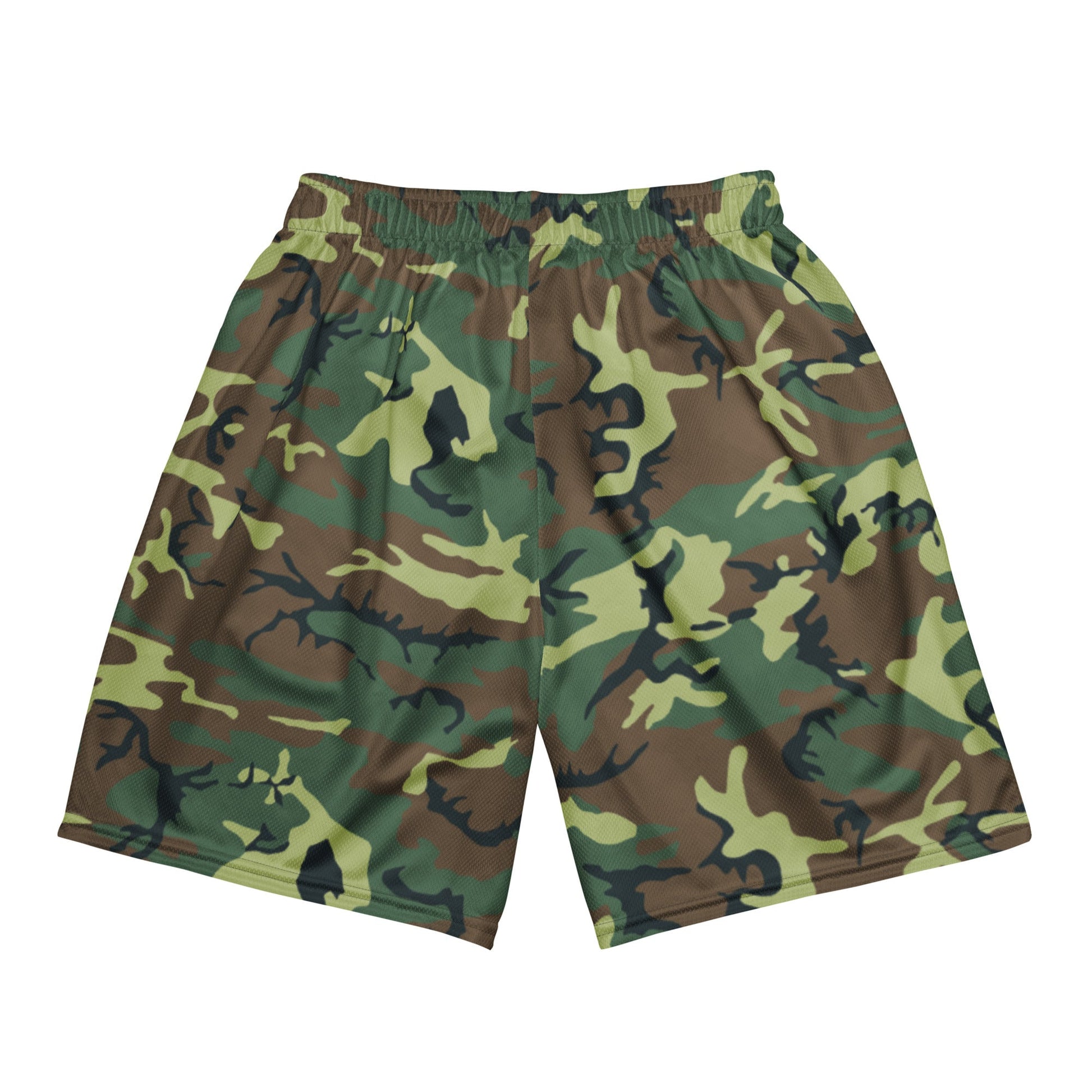 Chinese Type 99 Woodland CAMO Unisex mesh shorts - Mesh Shorts