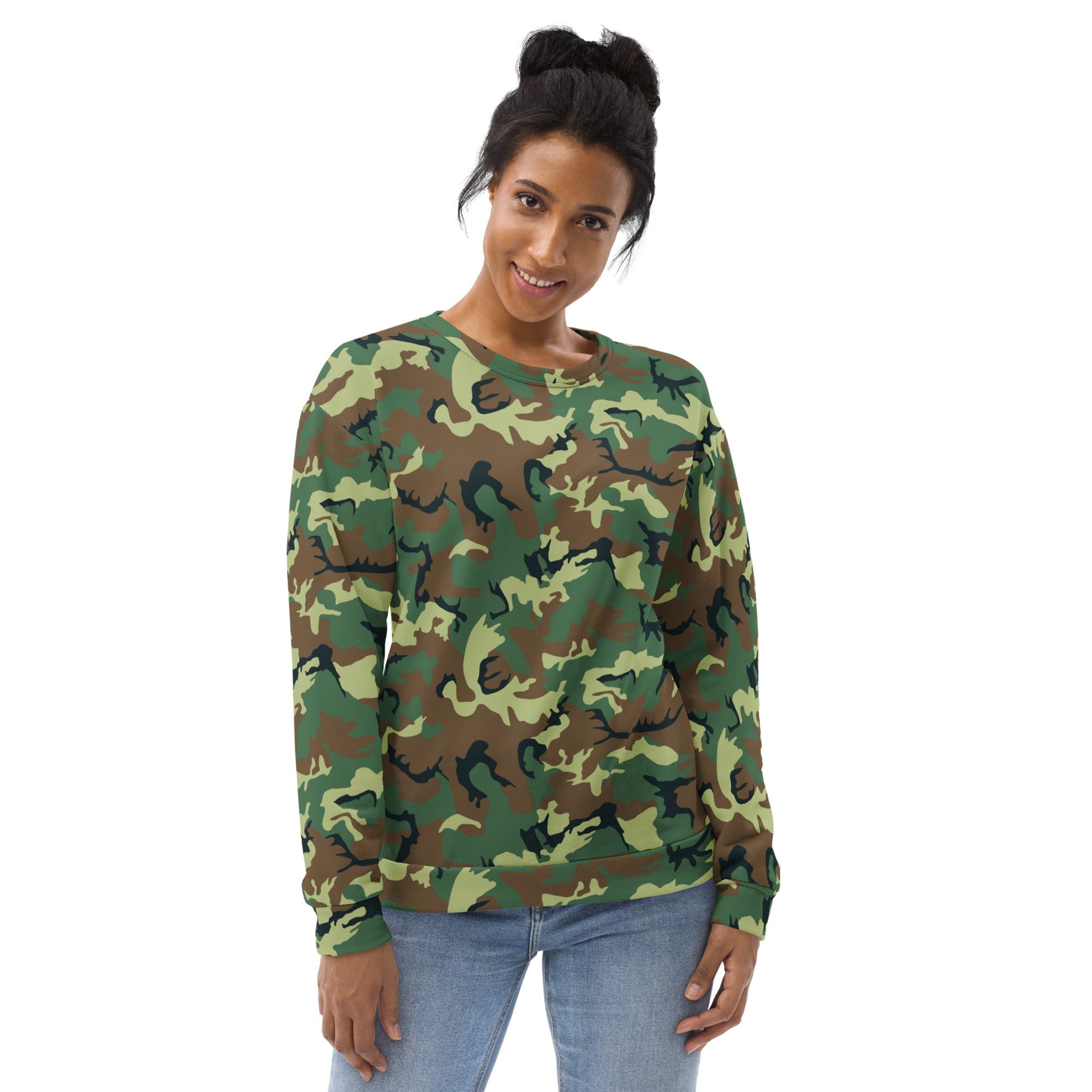 Chinese Type 99 Woodland CAMO Unisex Sweatshirt - Sweatshirts